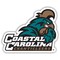 Coastal Carolina University 4-Inch Elegant School Logo Ncaa Vinyl Decal Sticker For Fans Students And Alumni